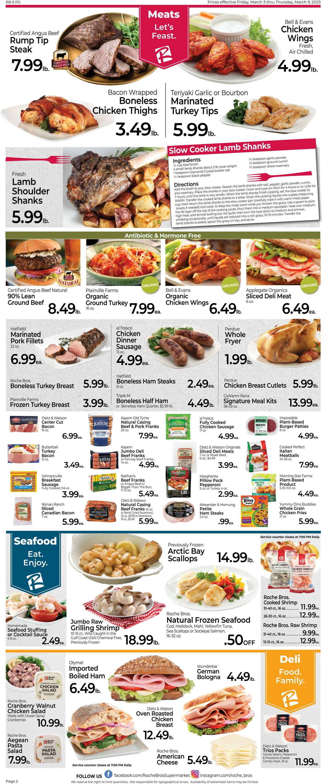 Weekly ad Roche Bros 03/03/2023 - 03/09/2023