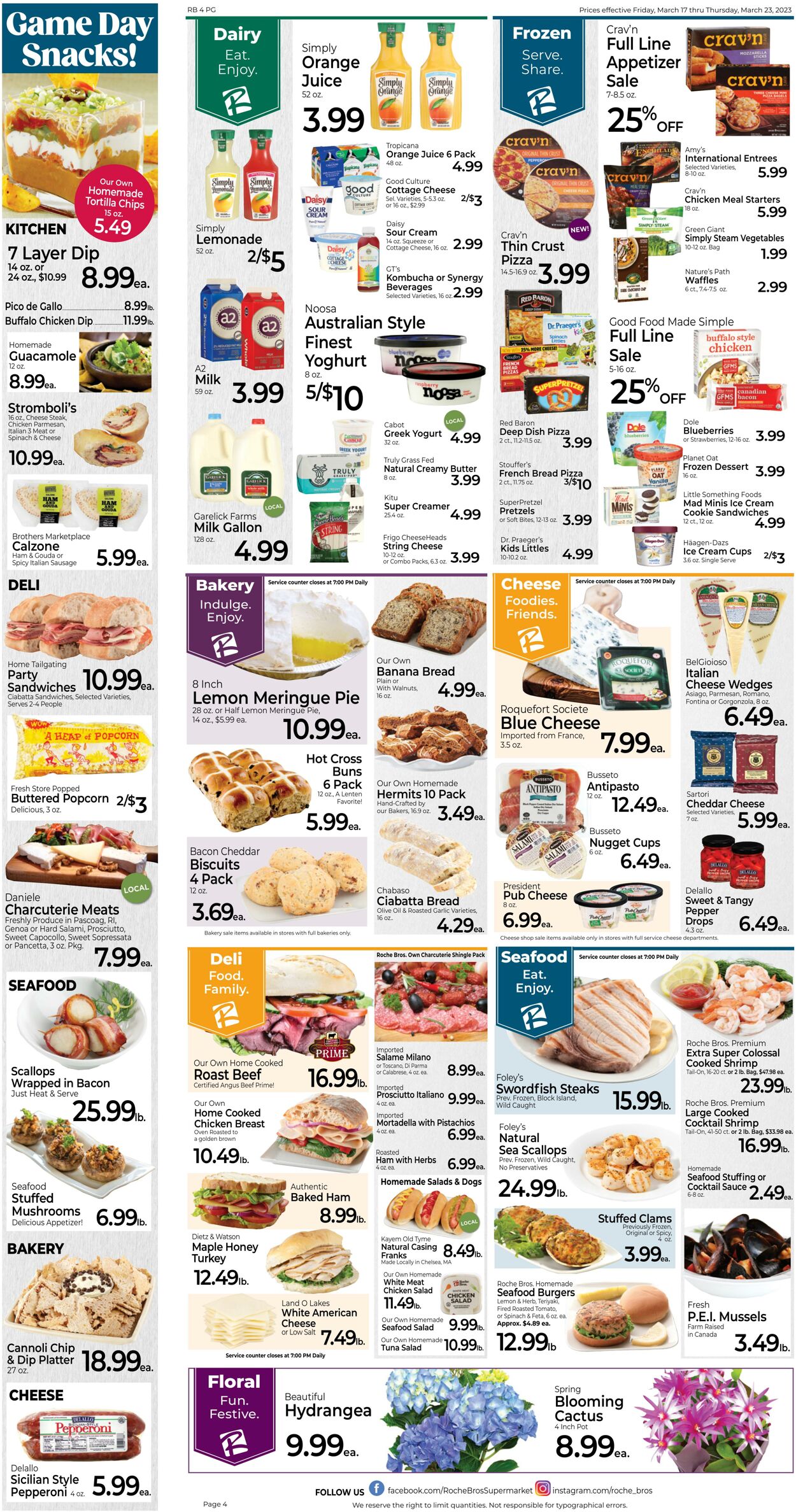Weekly ad Roche Bros 03/17/2023 - 03/23/2023