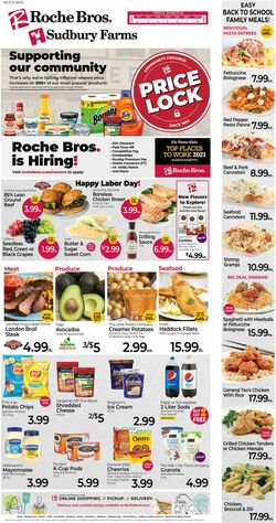 Weekly ad Roche Bros 09/02/2022-09/08/2022