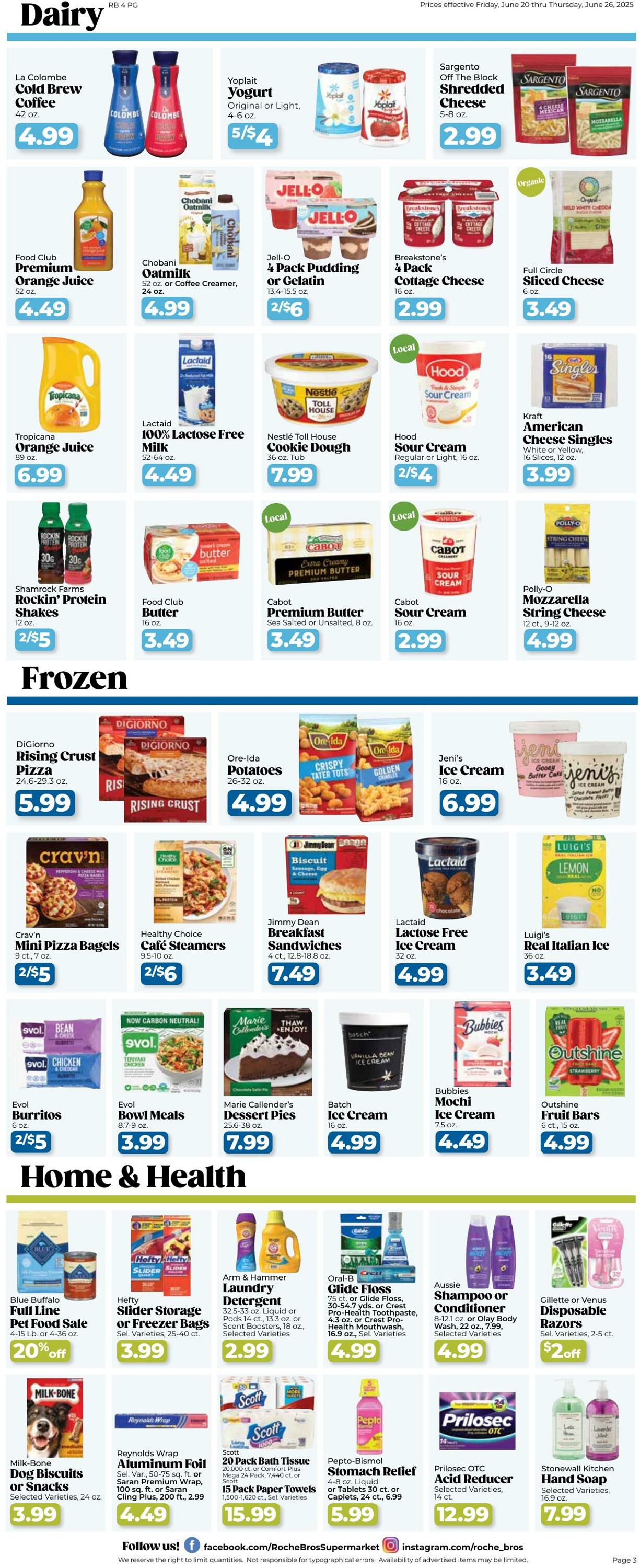 Weekly ad Roche Bros 06/20/2025 - 06/26/2025