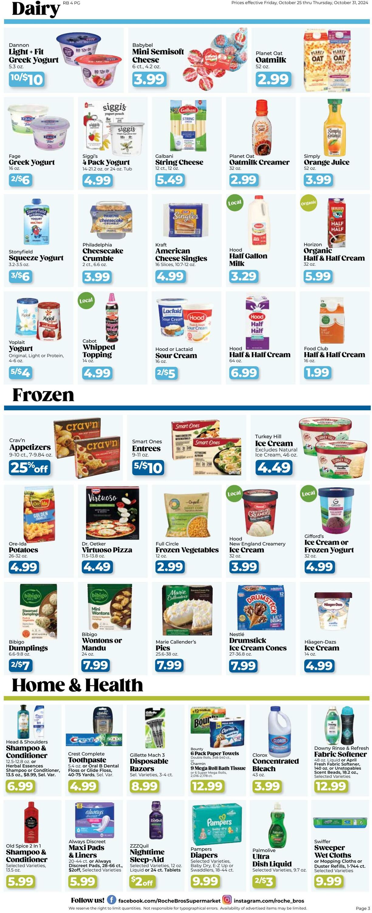 Weekly ad Roche Bros 10/25/2024 - 10/31/2024