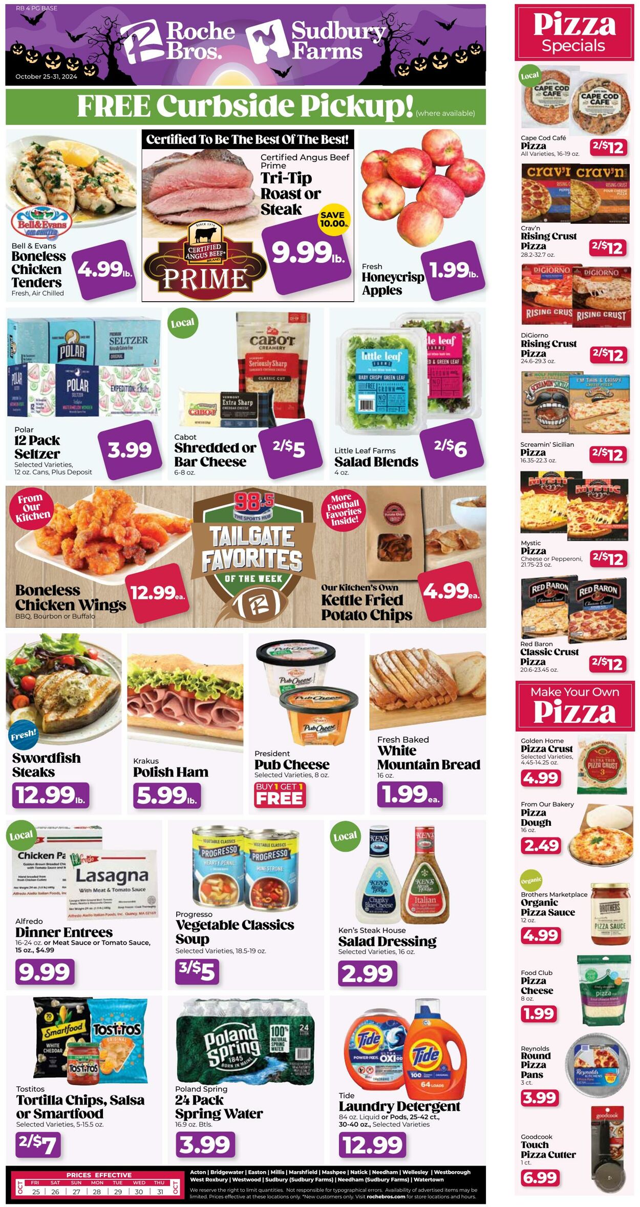 Weekly ad Roche Bros 10/25/2024 - 10/31/2024