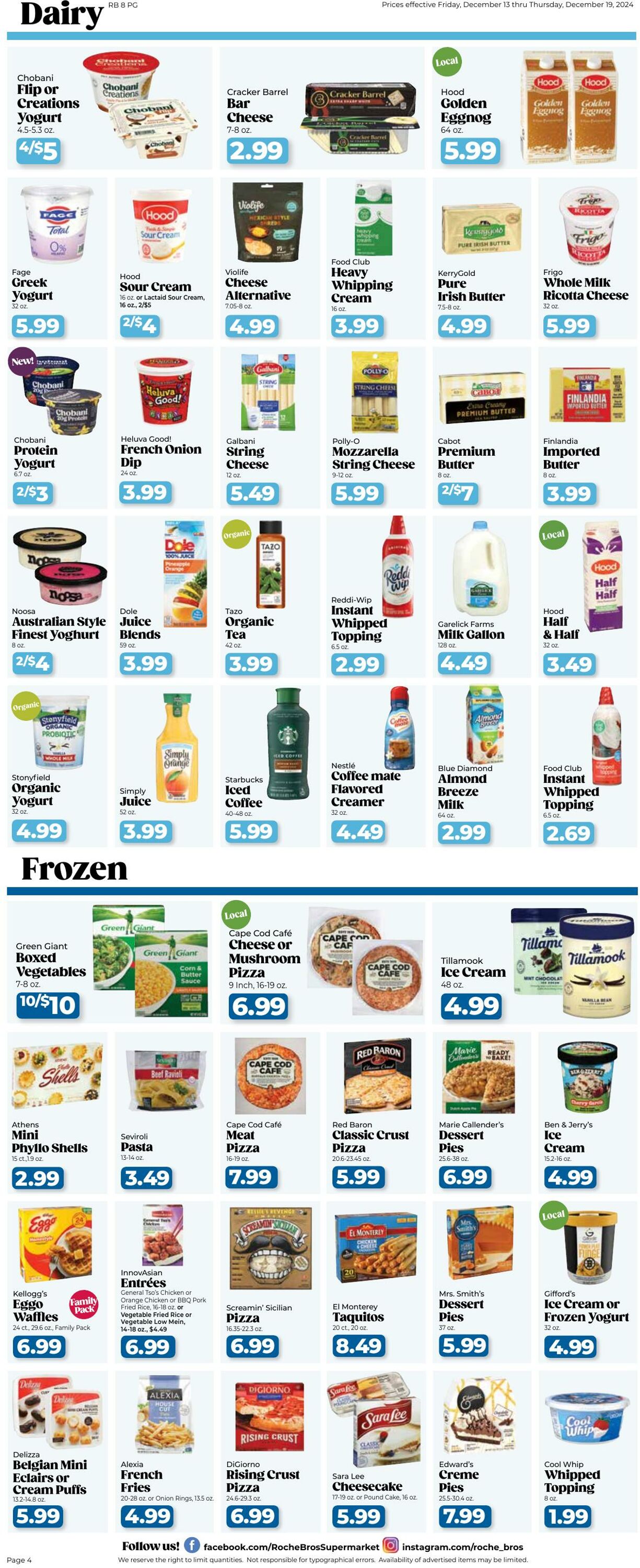 Weekly ad Roche Bros 12/13/2024 - 12/19/2024