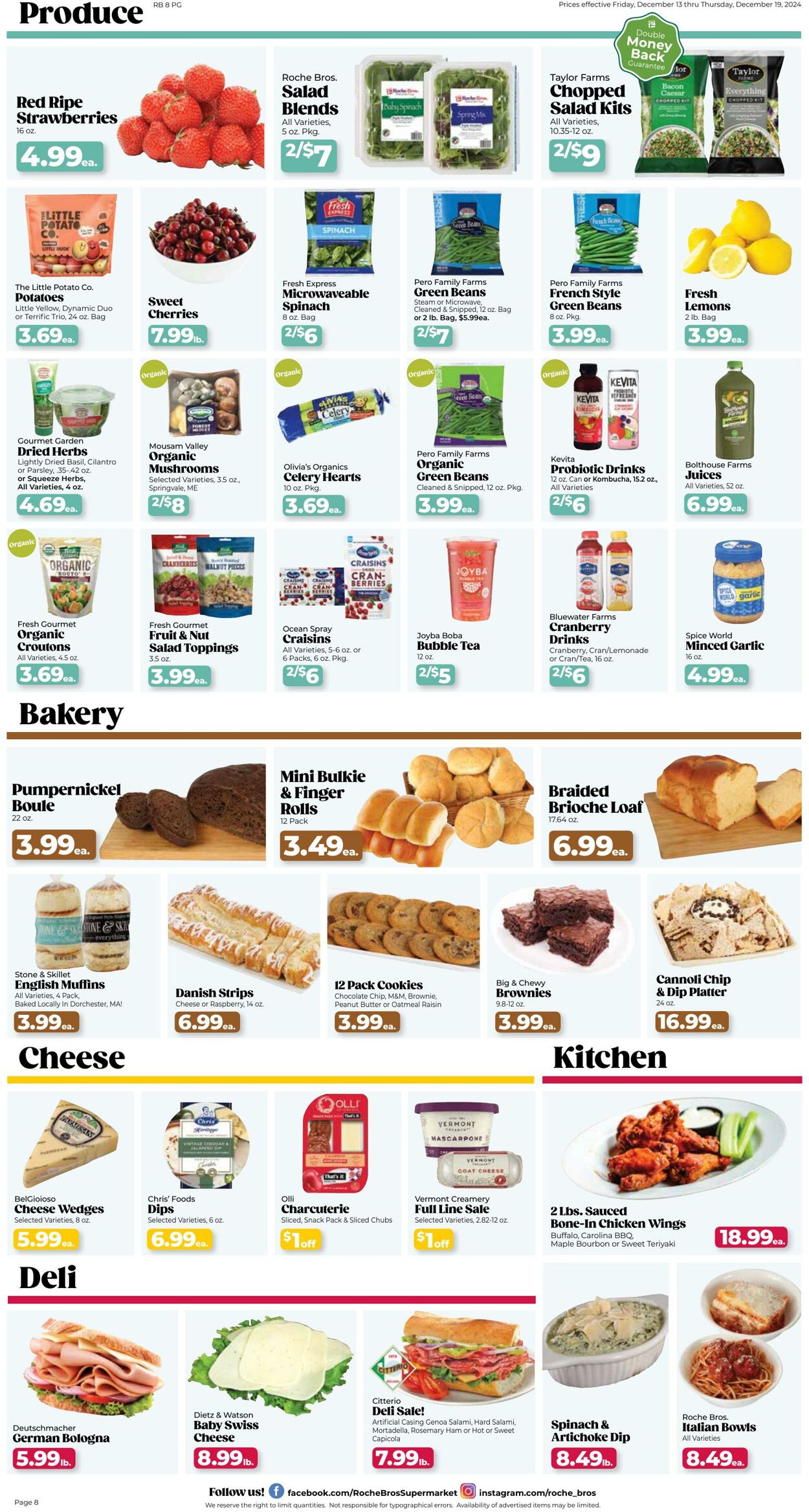 Weekly ad Roche Bros 12/13/2024 - 12/19/2024