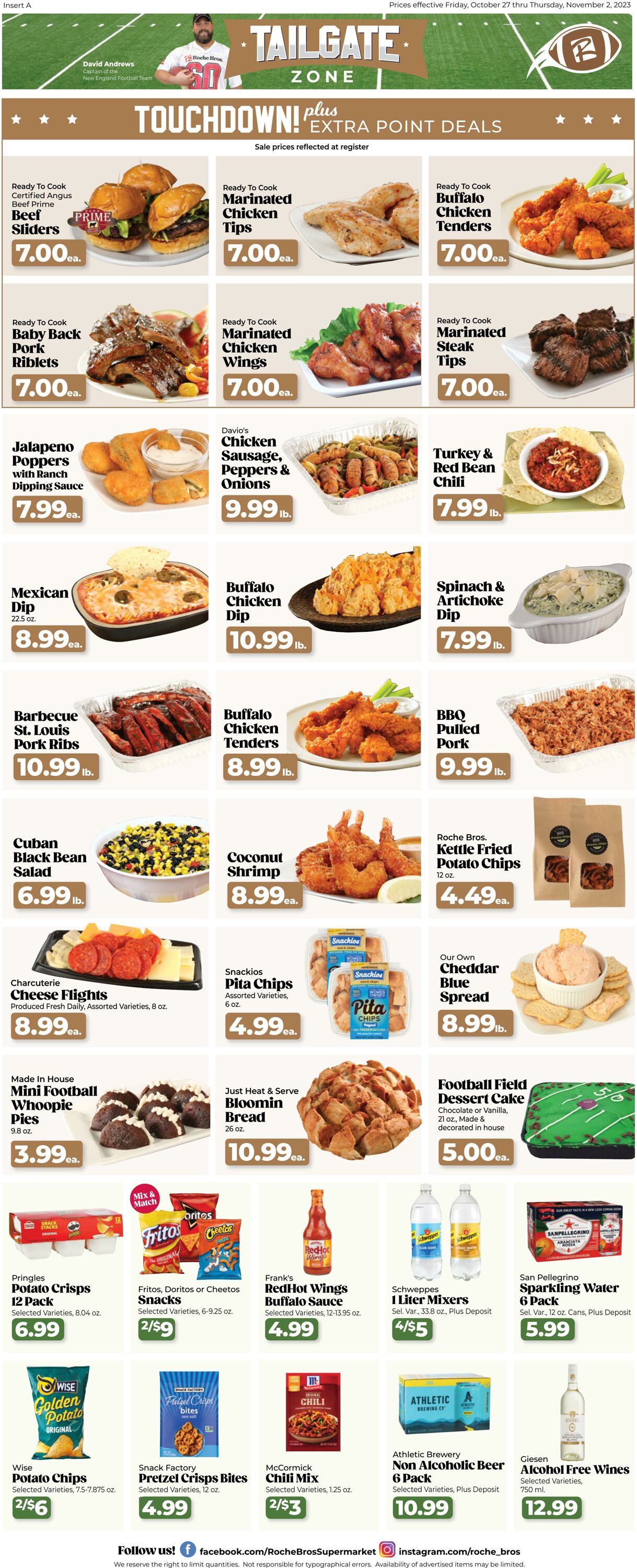 Weekly ad Roche Bros 10/27/2023 - 11/02/2023