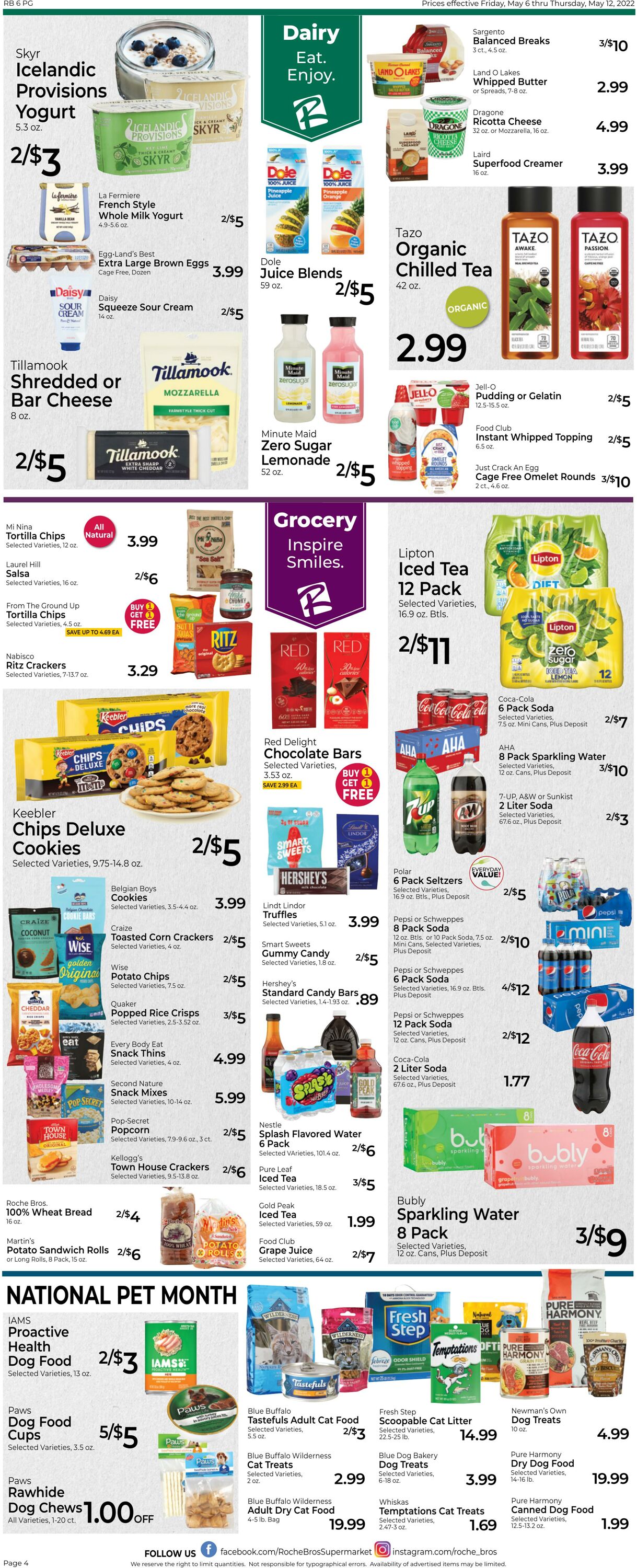 Weekly ad Roche Bros 05/06/2022 - 05/12/2022