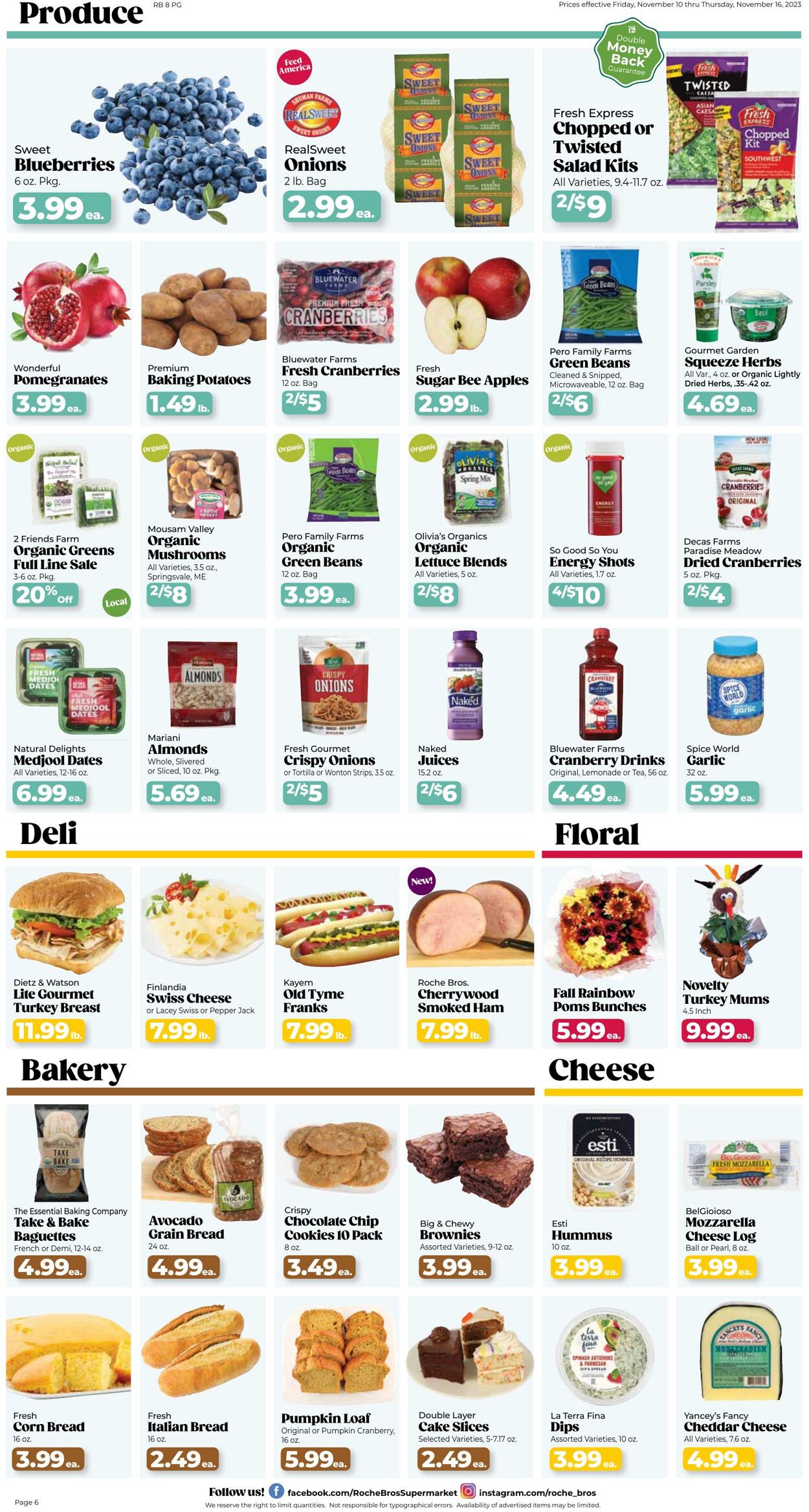 Weekly ad Roche Bros 11/10/2023 - 11/16/2023