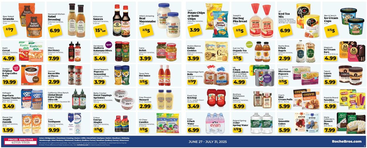 Weekly ad Roche Bros 07/04/2025 - 07/10/2025