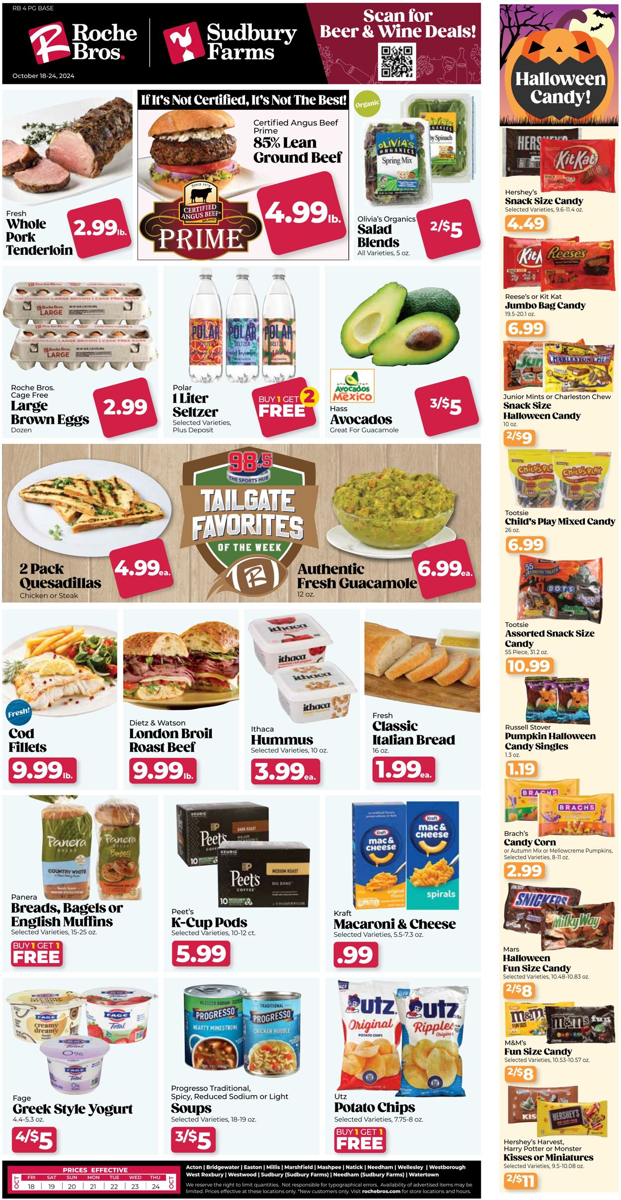 Weekly ad Roche Bros 10/18/2024 - 10/24/2024