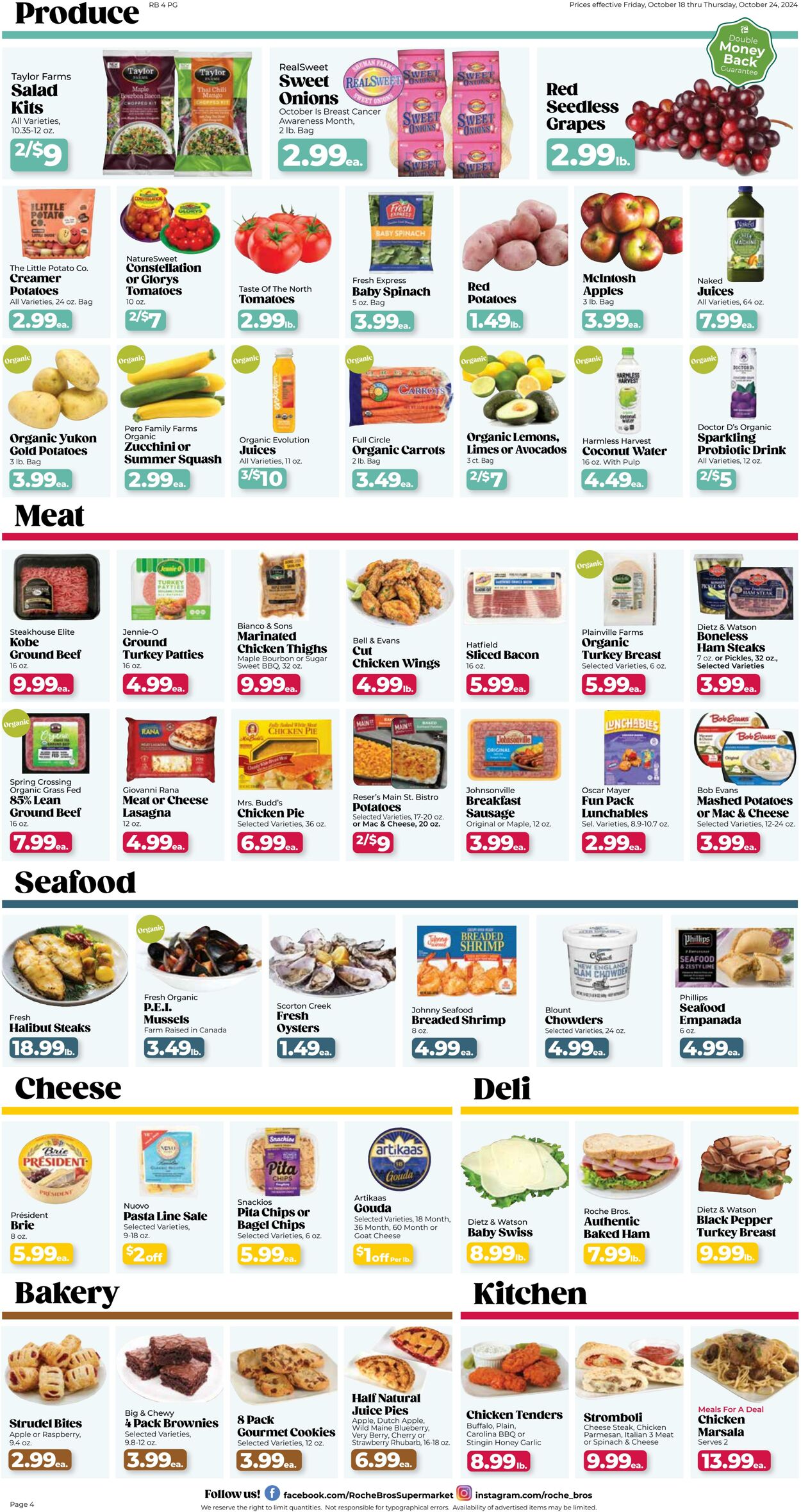 Weekly ad Roche Bros 10/18/2024 - 10/24/2024