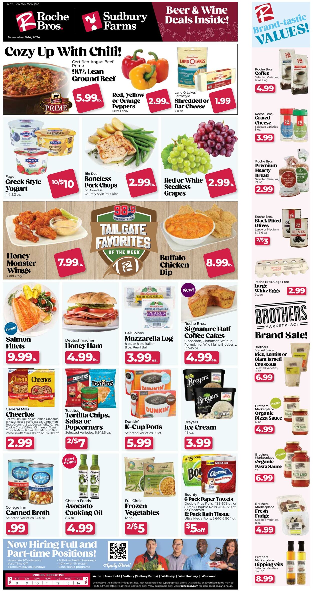 Weekly ad Roche Bros 11/08/2024 - 11/14/2024