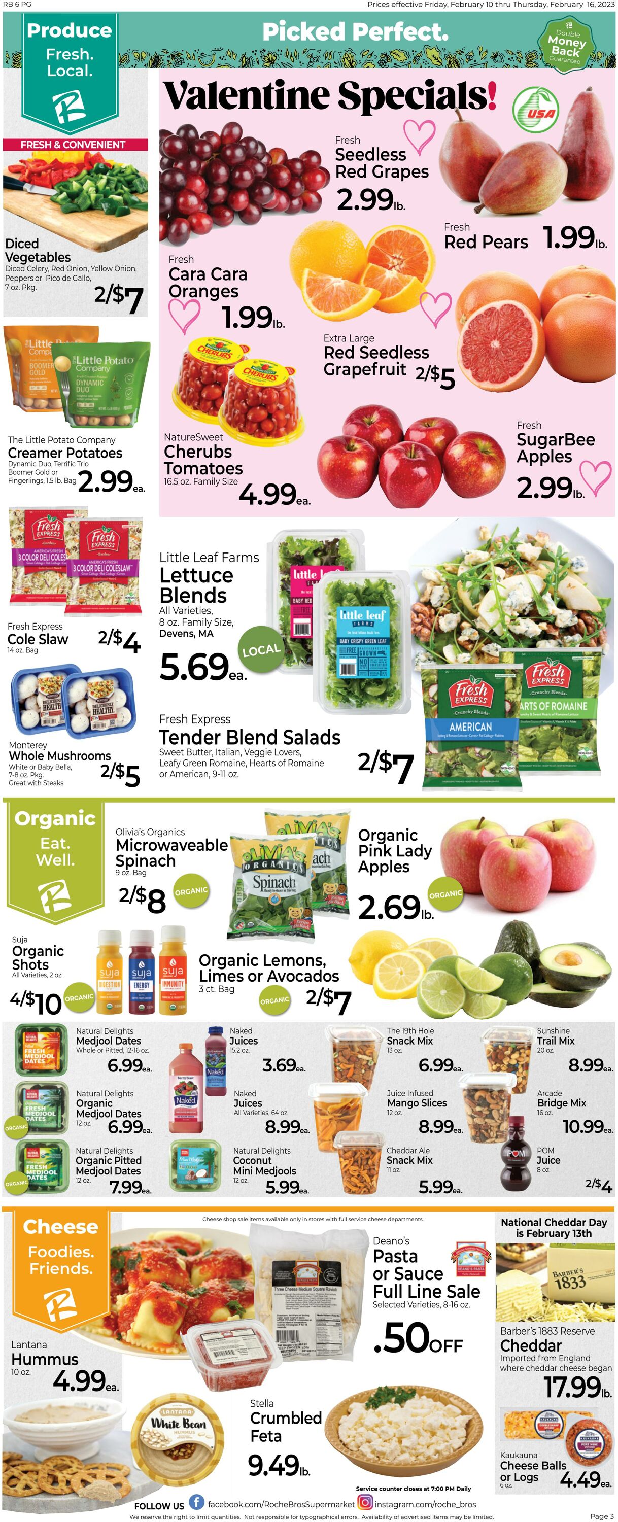Weekly ad Roche Bros 02/10/2023 - 02/16/2023