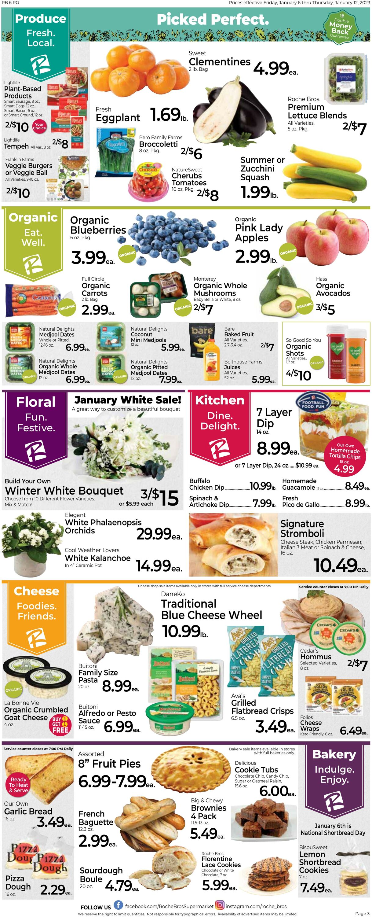 Weekly ad Roche Bros 01/06/2023 - 01/12/2023