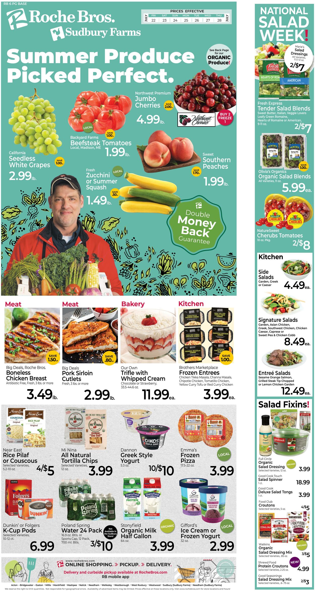 Weekly ad Roche Bros 07/22/2022 - 07/28/2022