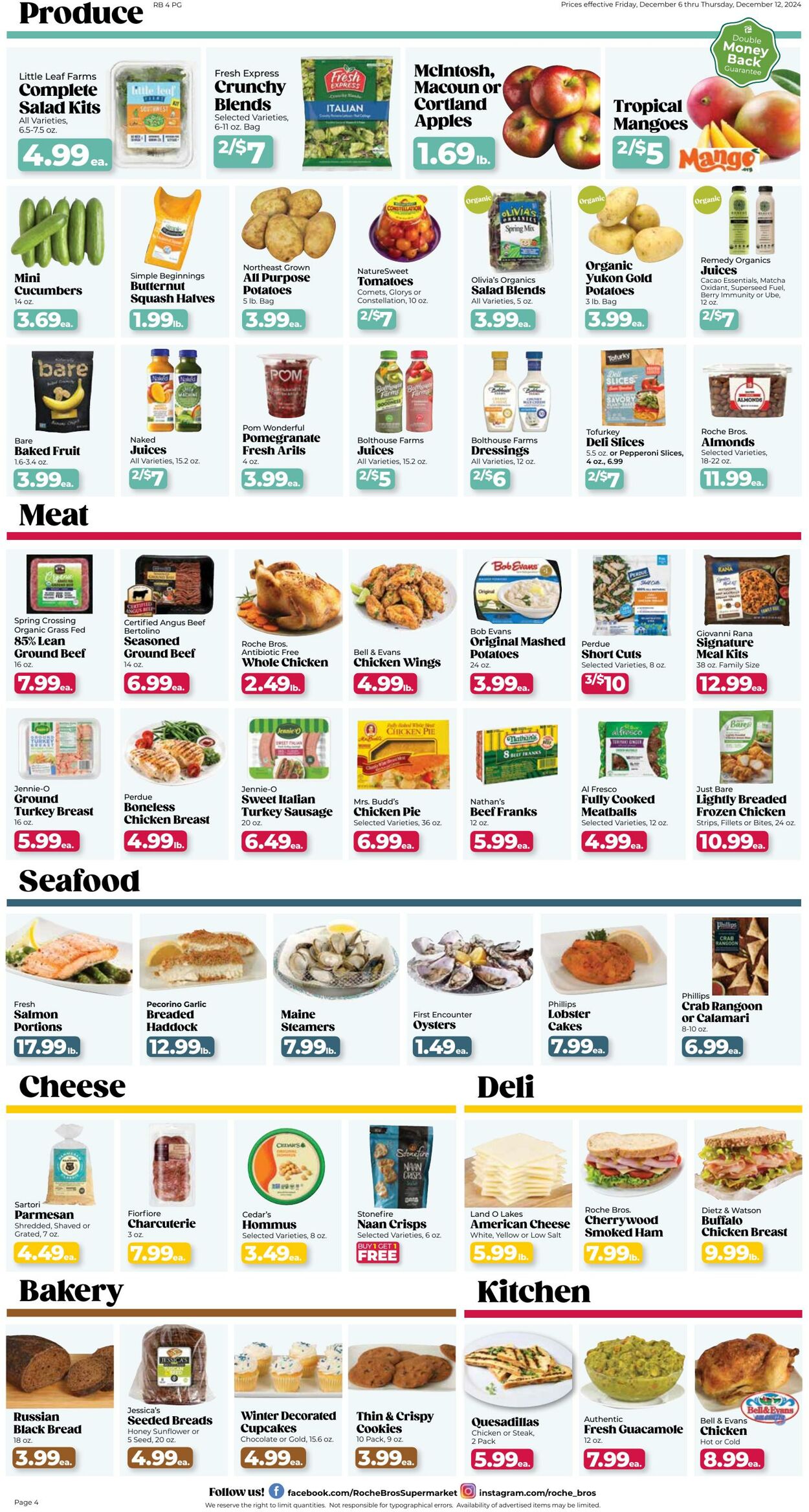 Weekly ad Roche Bros 12/06/2024 - 12/12/2024