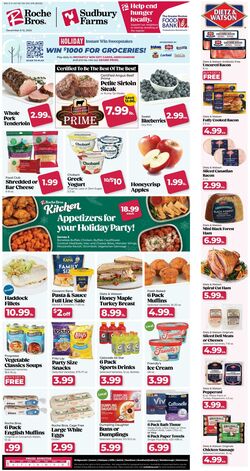 Weekly ad Roche Bros 11/22/2024 - 11/28/2024