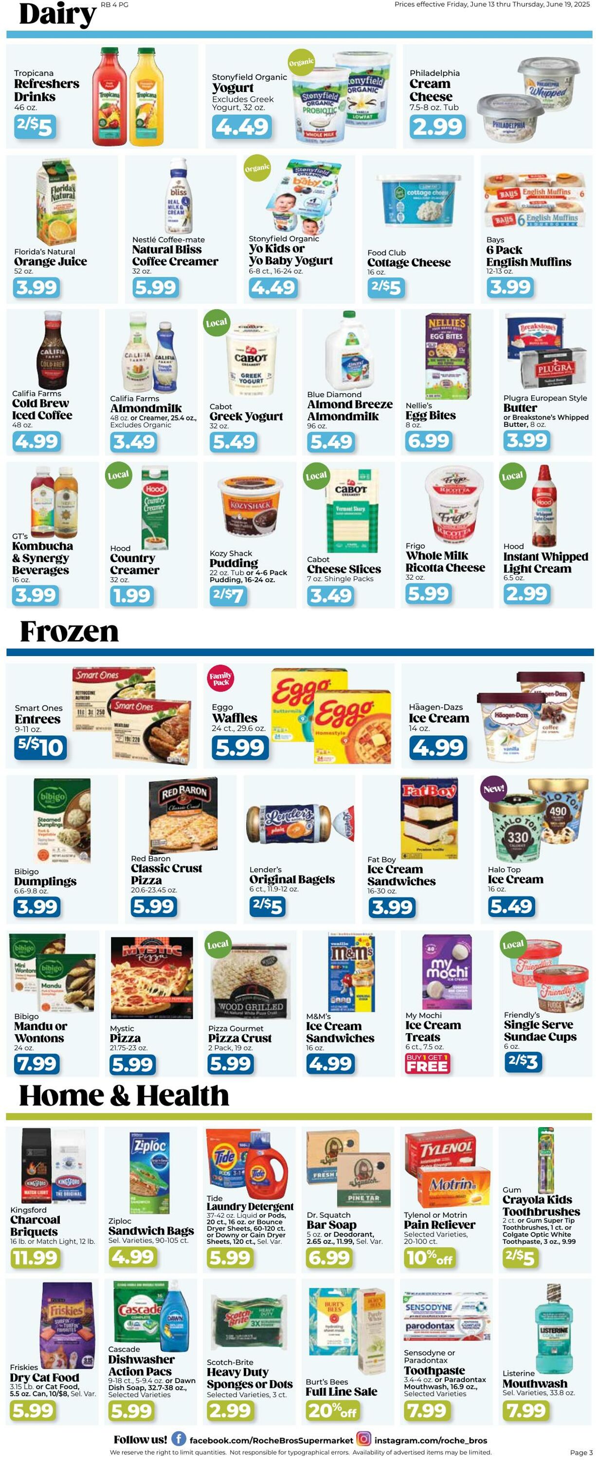 Weekly ad Roche Bros 06/13/2025 - 06/19/2025
