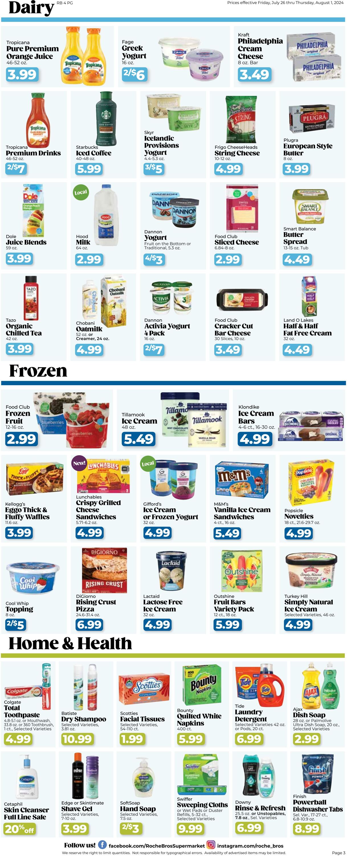 Weekly ad Roche Bros 07/26/2024 - 08/01/2024