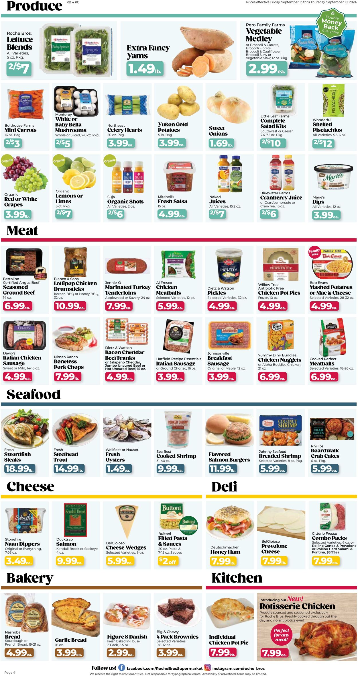 Weekly ad Roche Bros 09/13/2024 - 09/19/2024