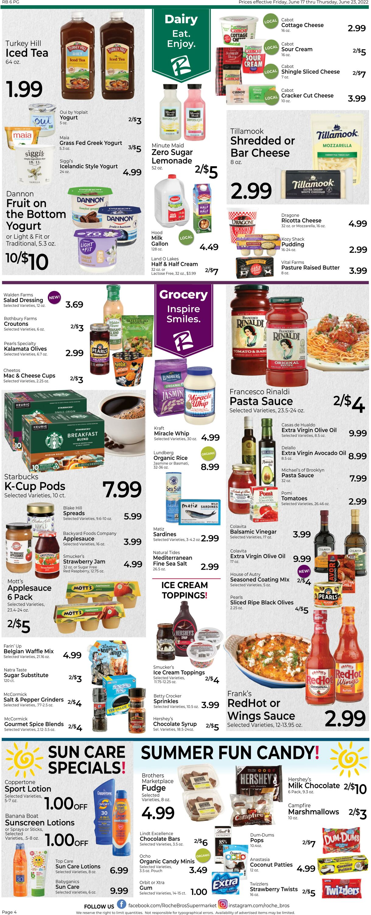 Weekly ad Roche Bros 06/17/2022 - 06/23/2022