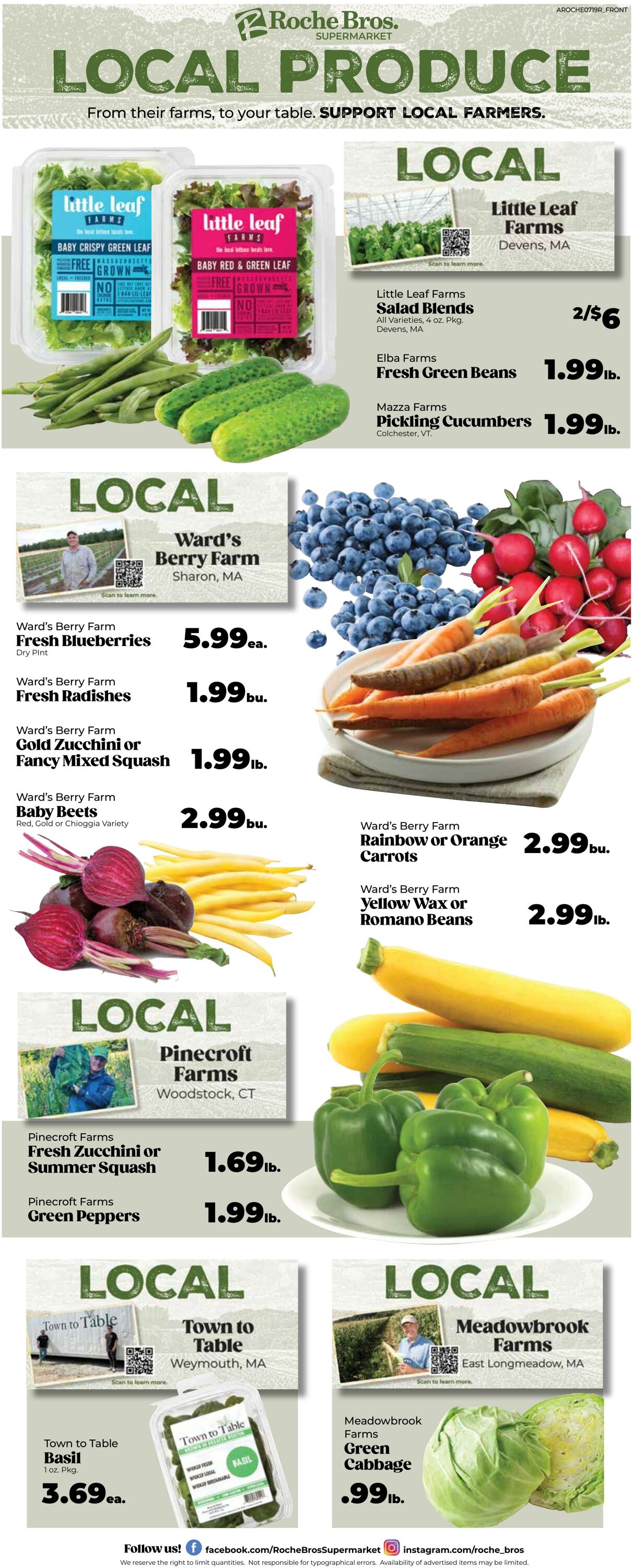 Weekly ad Roche Bros 07/12/2024 - 07/18/2024