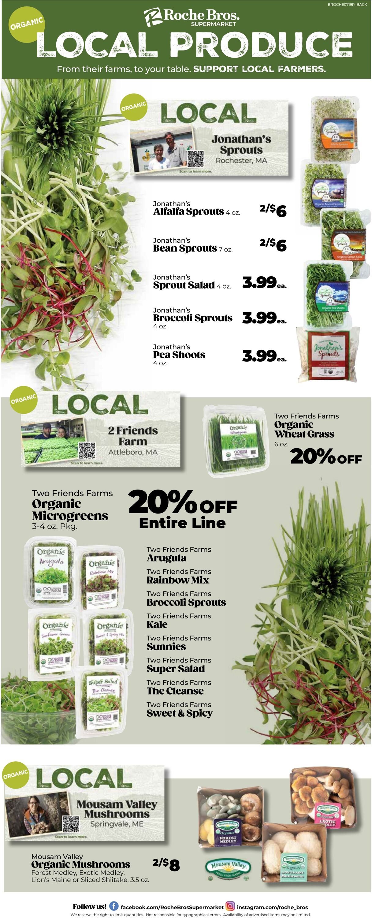 Weekly ad Roche Bros 07/12/2024 - 07/18/2024