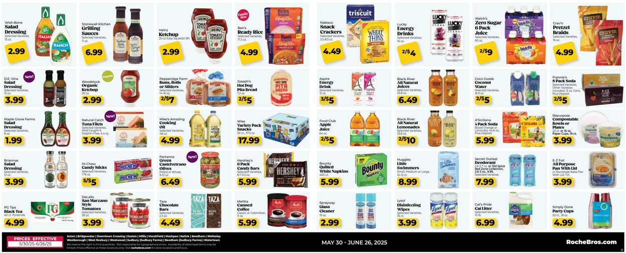 Weekly ad Roche Bros 06/06/2025 - 06/12/2025