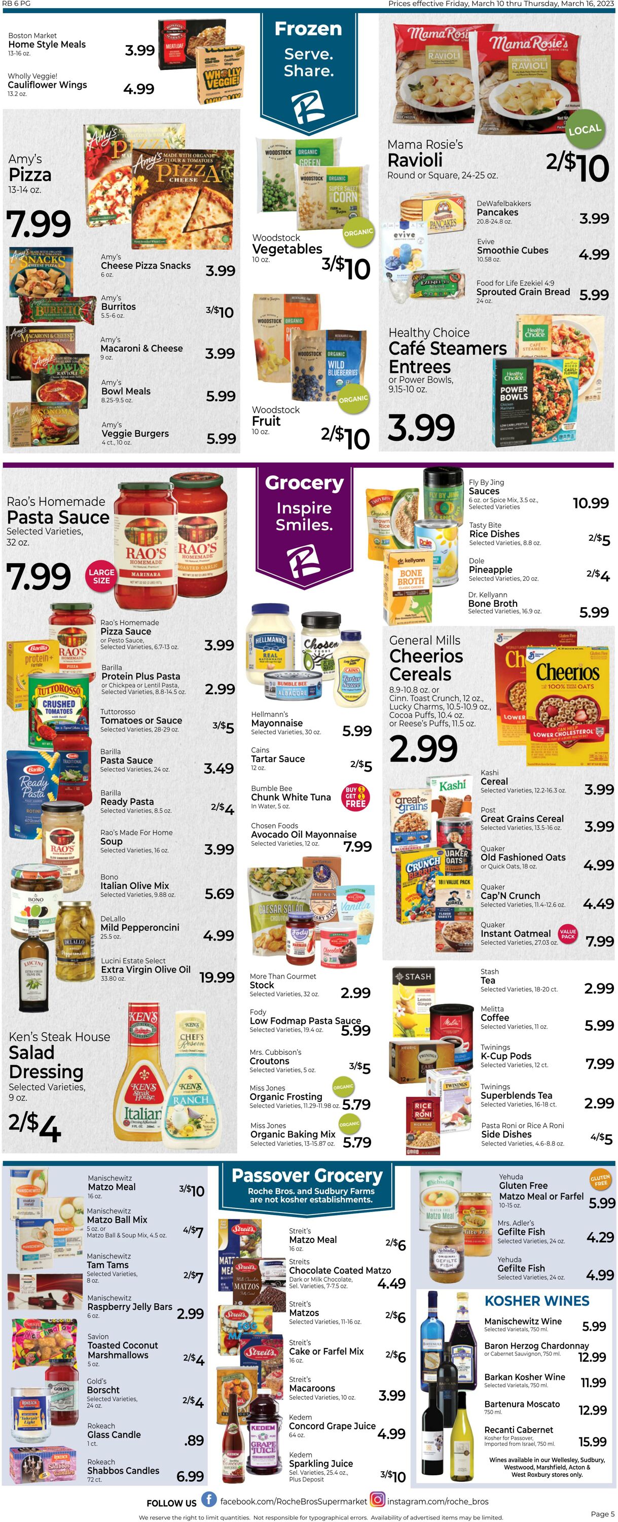 Weekly ad Roche Bros 03/10/2023 - 03/16/2023