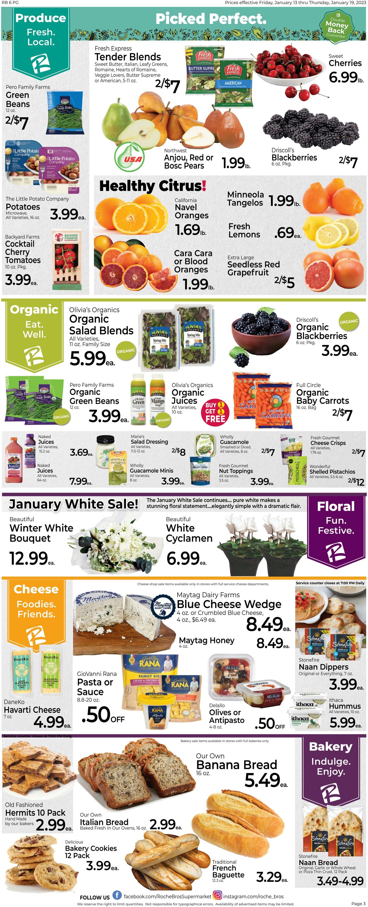 Weekly ad Roche Bros 01/13/2023 - 01/19/2023