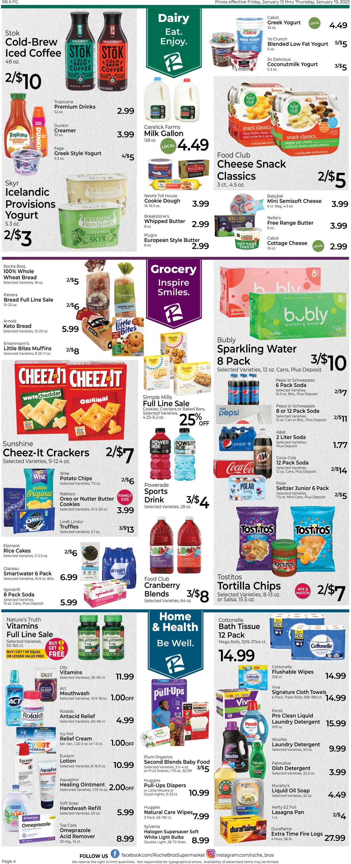 Weekly ad Roche Bros 01/13/2023 - 01/19/2023