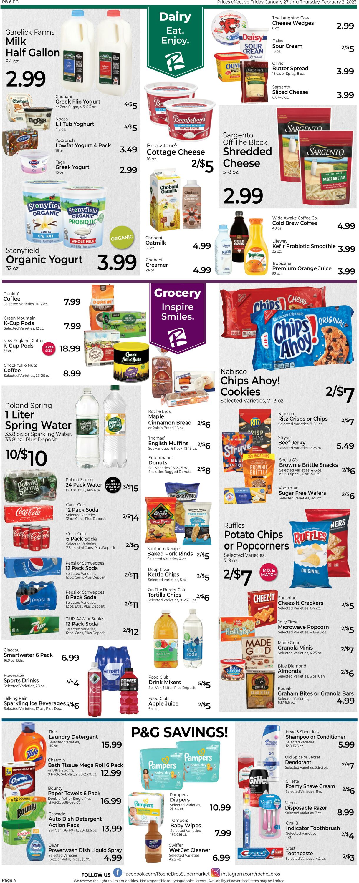 Weekly ad Roche Bros 01/27/2023 - 02/02/2023