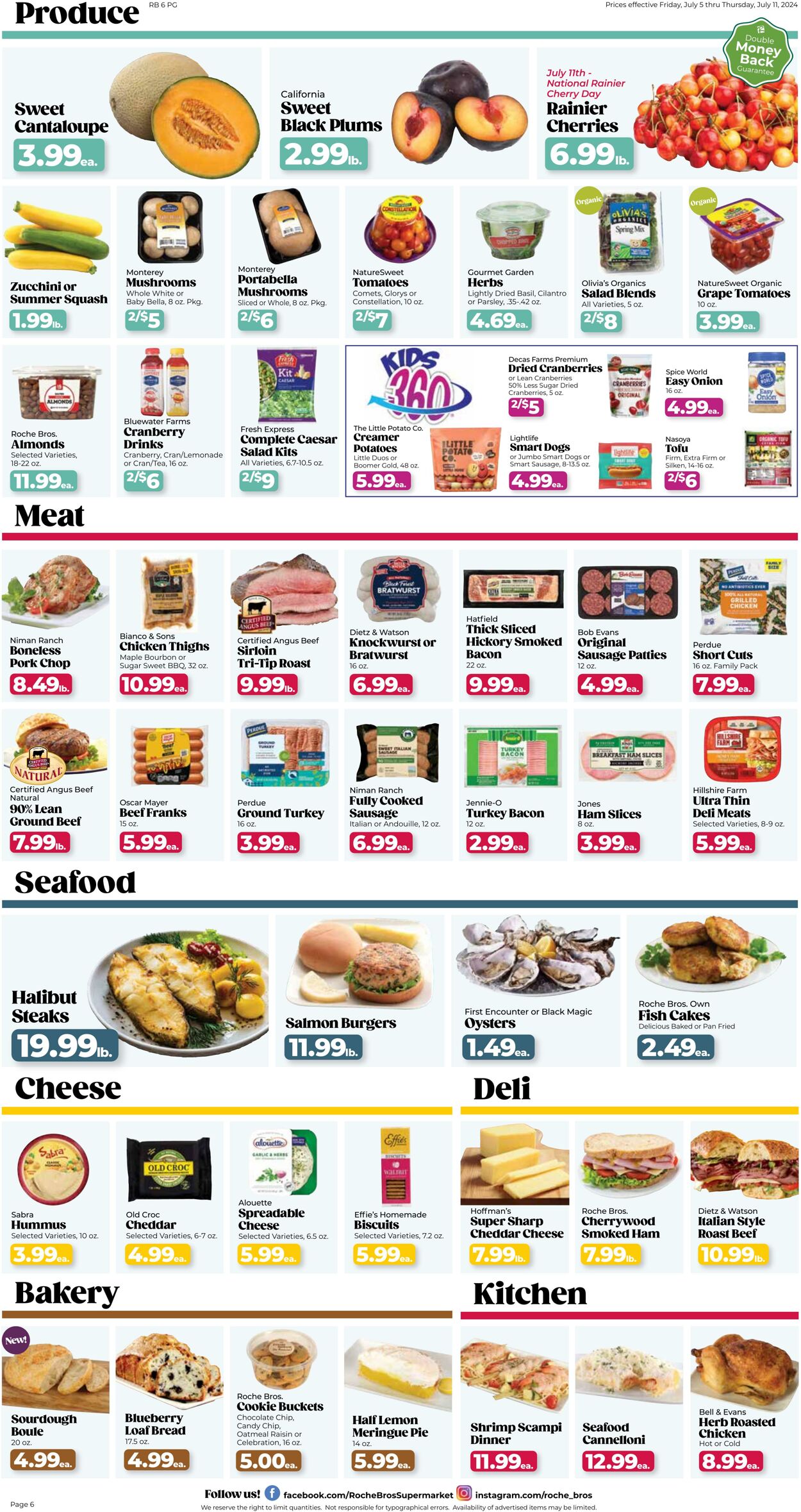 Weekly ad Roche Bros 07/05/2024 - 07/11/2024