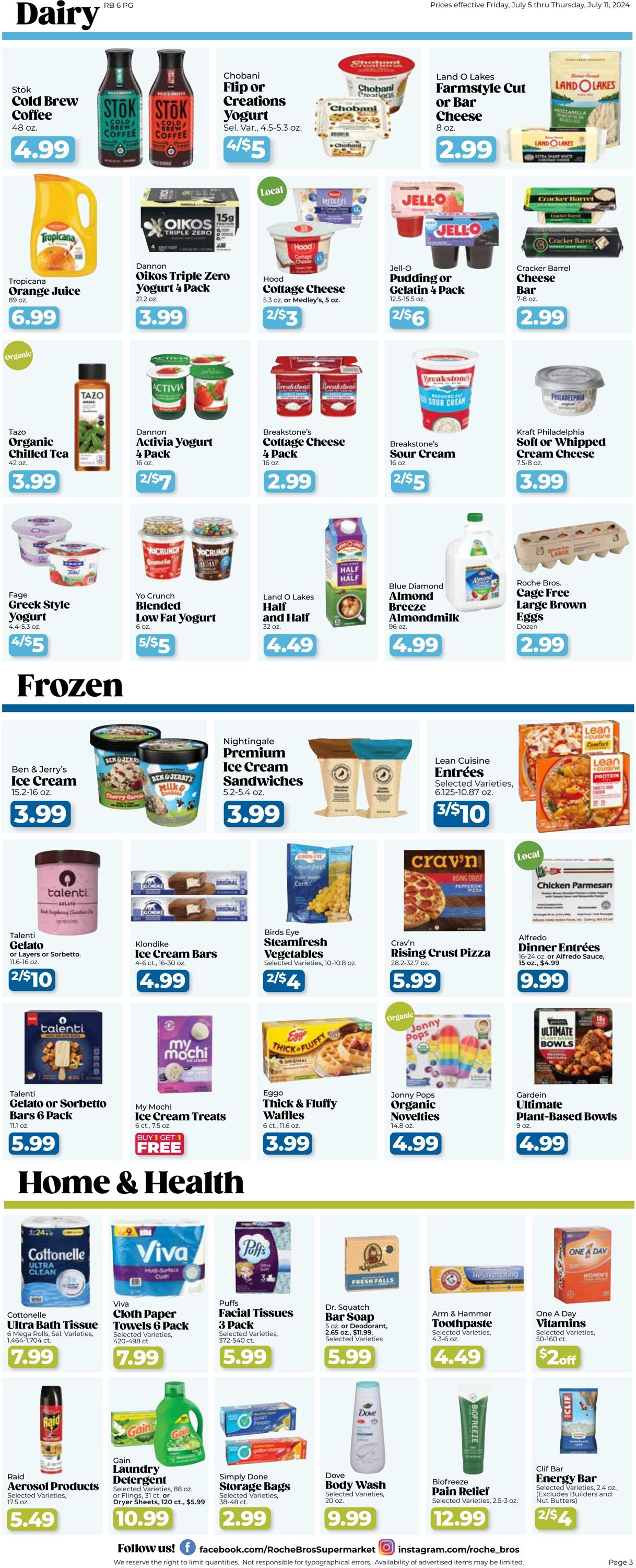 Weekly ad Roche Bros 07/05/2024 - 07/11/2024