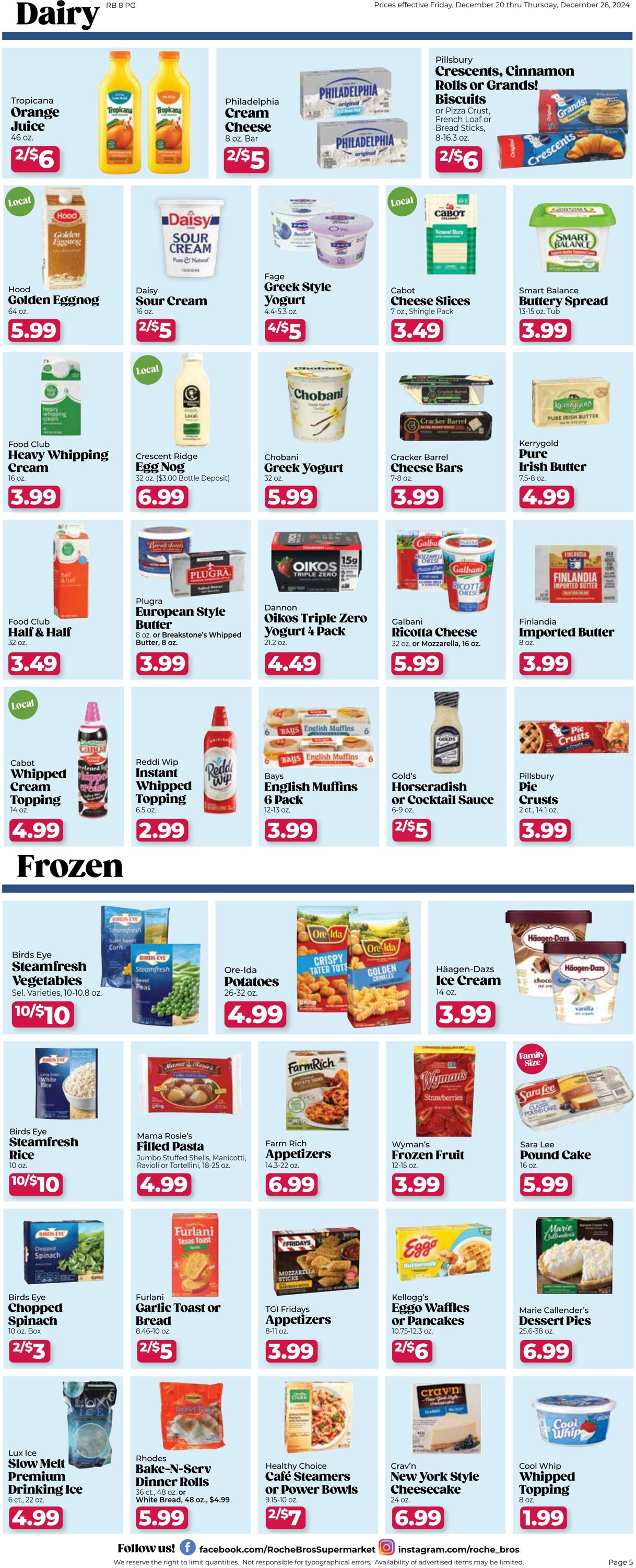 Weekly ad Roche Bros 12/20/2024 - 12/26/2024