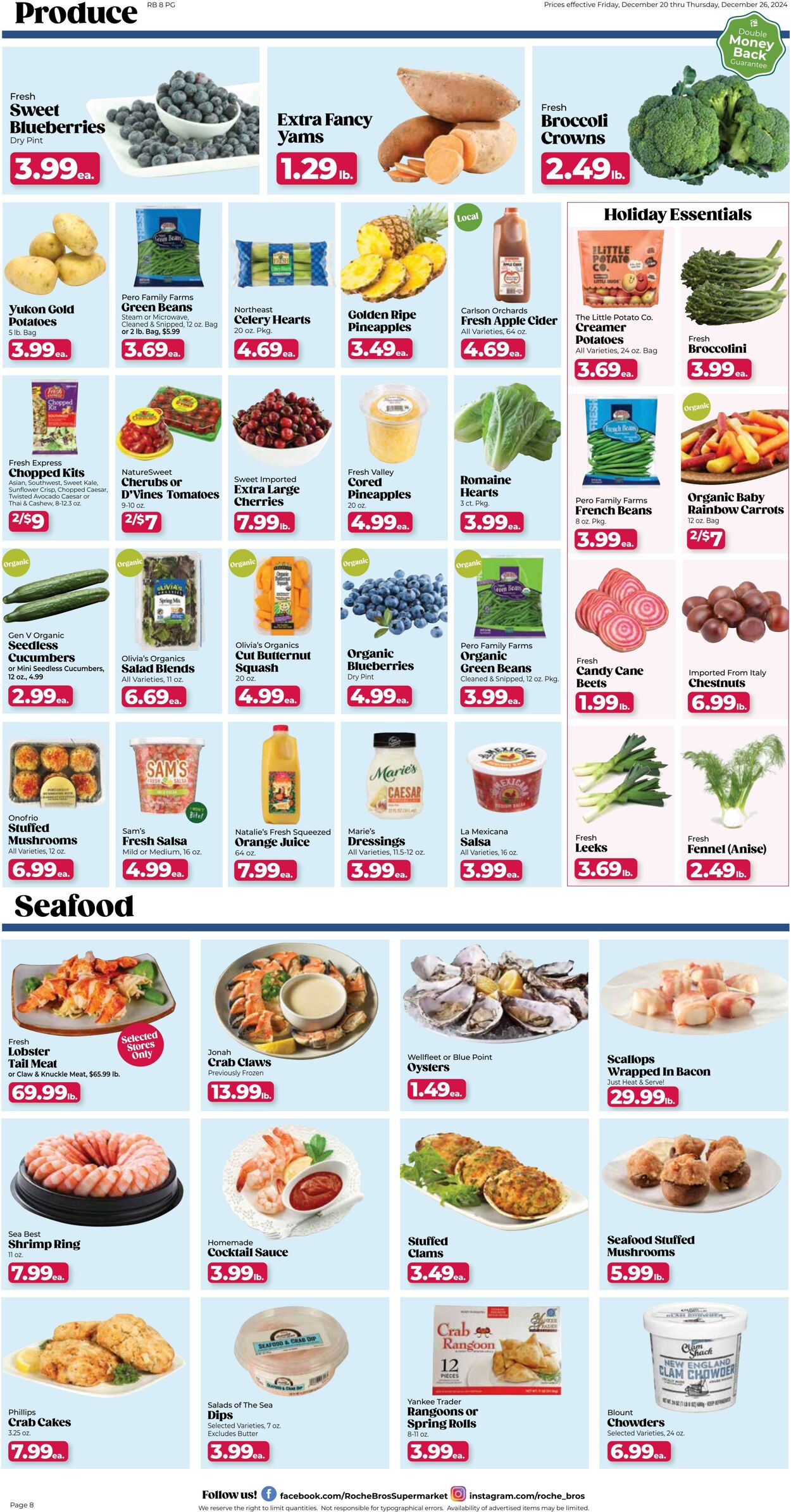 Weekly ad Roche Bros 12/20/2024 - 12/26/2024