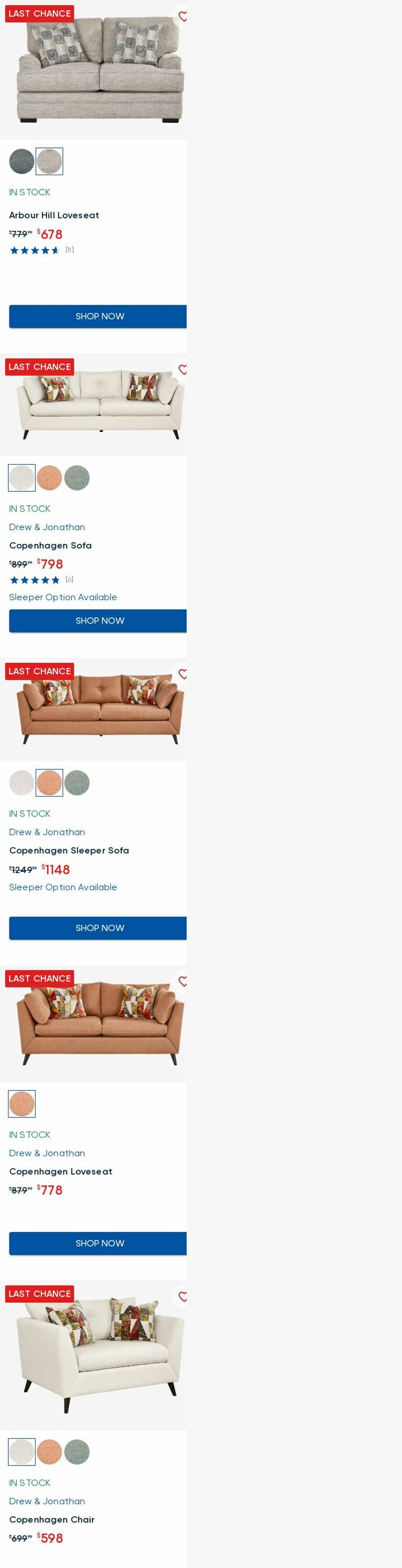 Weekly ad Rooms To Go 11/16/2025 - 11/30/2025