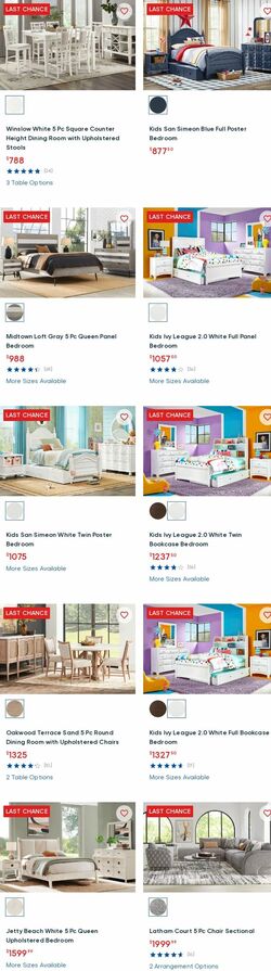 Weekly ad Rooms To Go 06/01/2025 - 06/16/2025