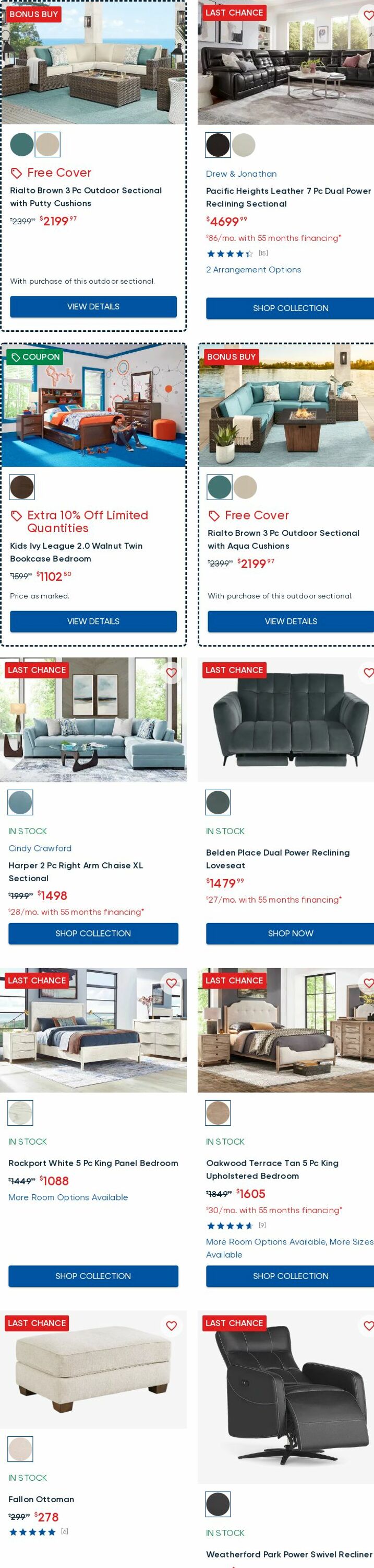 Weekly ad Rooms To Go 09/01/2025 - 09/16/2025