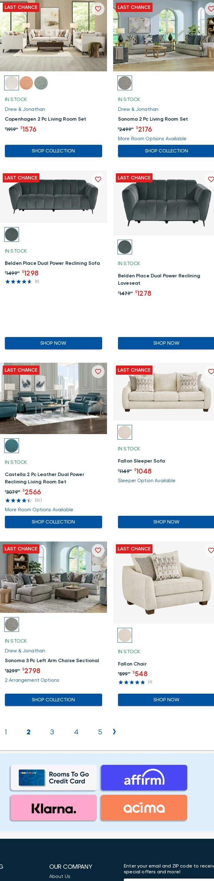 Weekly ad Rooms To Go 07/16/2025 - 07/31/2025