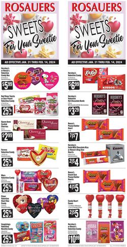 Weekly ad Rosauers 01/31/2024 - 02/06/2024