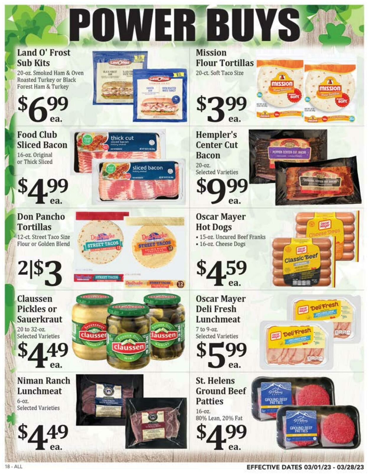 Weekly ad Rosauers 03/01/2023 - 03/28/2023