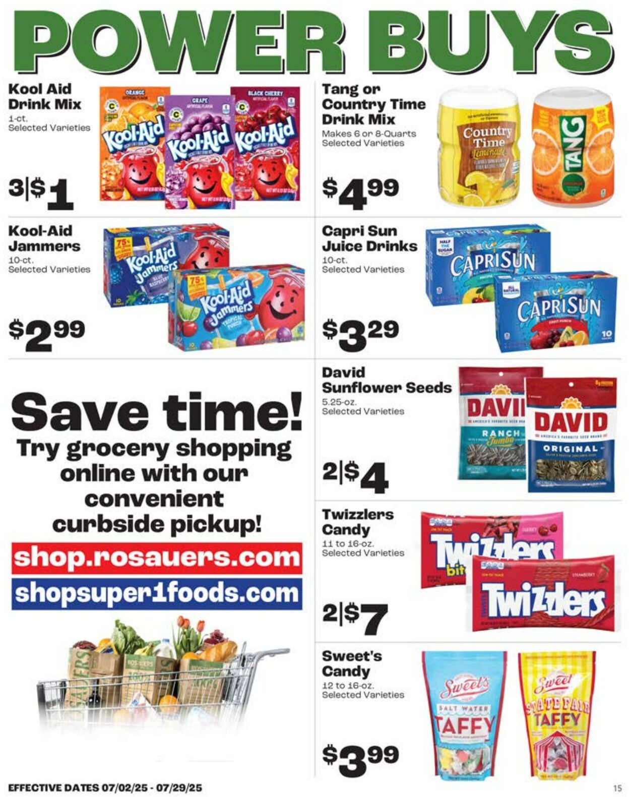 Weekly ad Rosauers 07/01/2025 - 07/31/2025