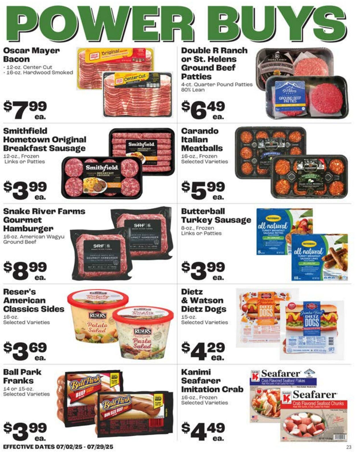 Weekly ad Rosauers 07/01/2025 - 07/31/2025
