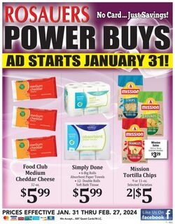 Weekly ad Rosauers 02/07/2024 - 02/13/2024