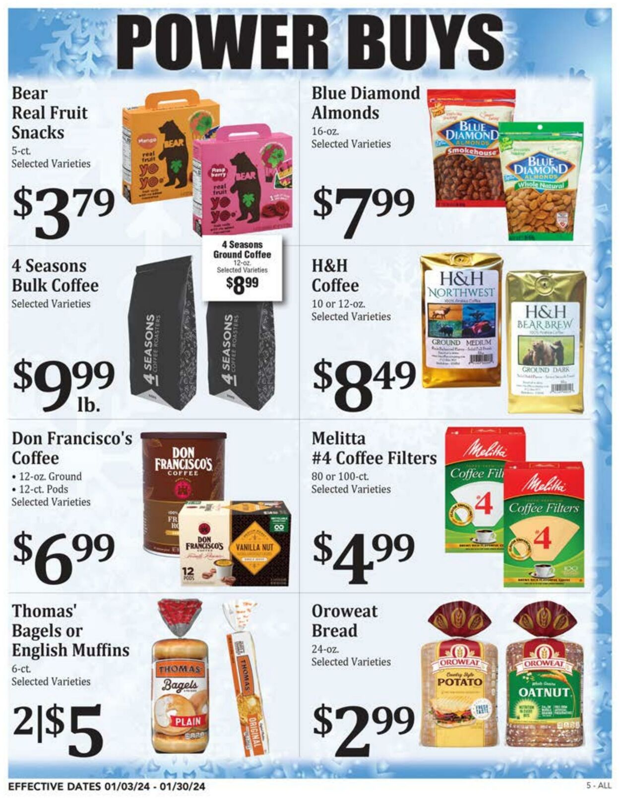 Weekly ad Rosauers 01/01/2024 - 01/31/2024