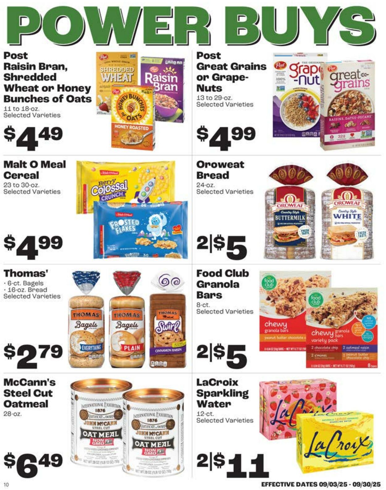 Weekly ad Rosauers 09/01/2025 - 09/30/2025