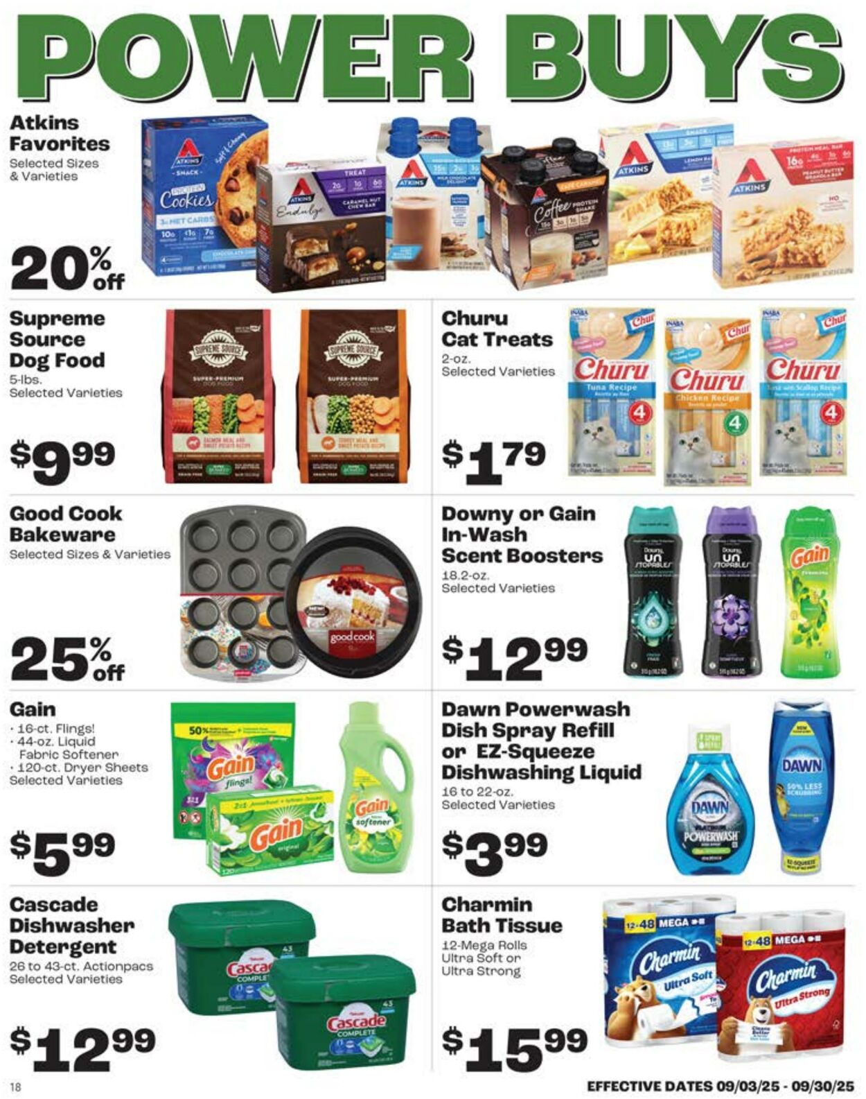 Weekly ad Rosauers 09/01/2025 - 09/30/2025