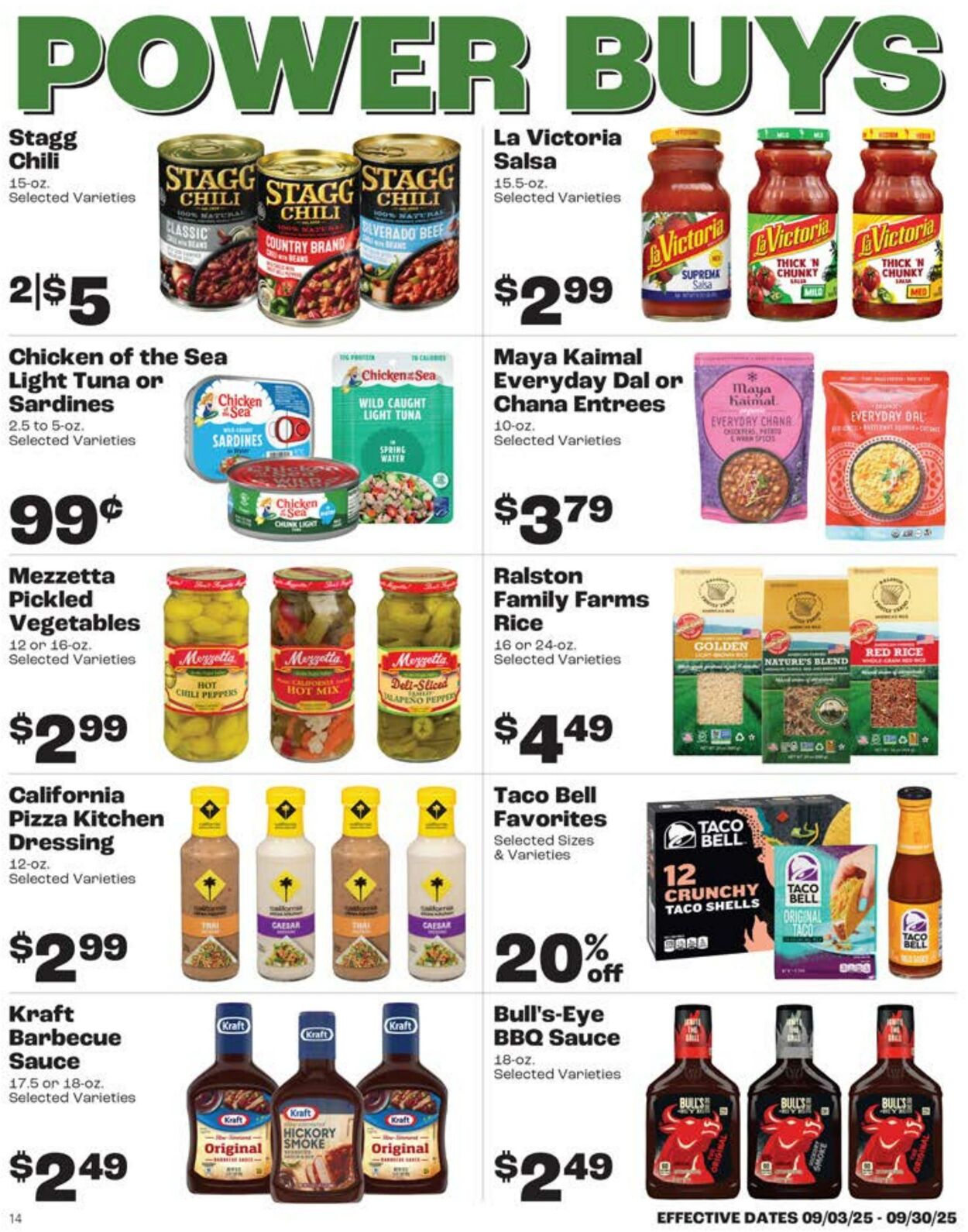Weekly ad Rosauers 09/01/2025 - 09/30/2025
