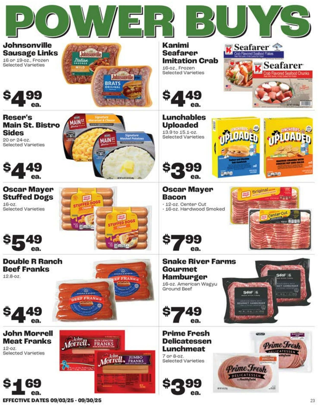 Weekly ad Rosauers 09/01/2025 - 09/30/2025