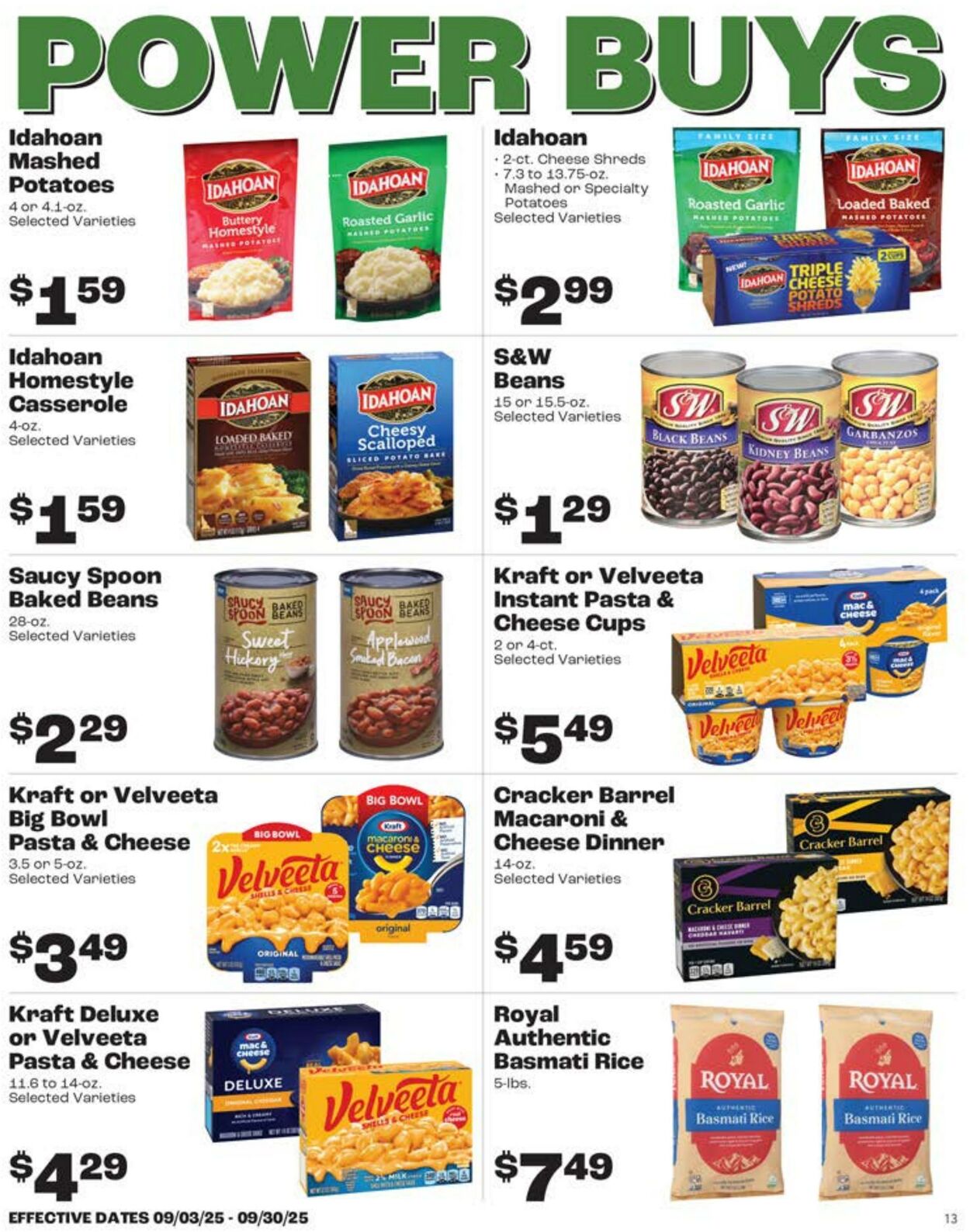 Weekly ad Rosauers 09/01/2025 - 09/30/2025